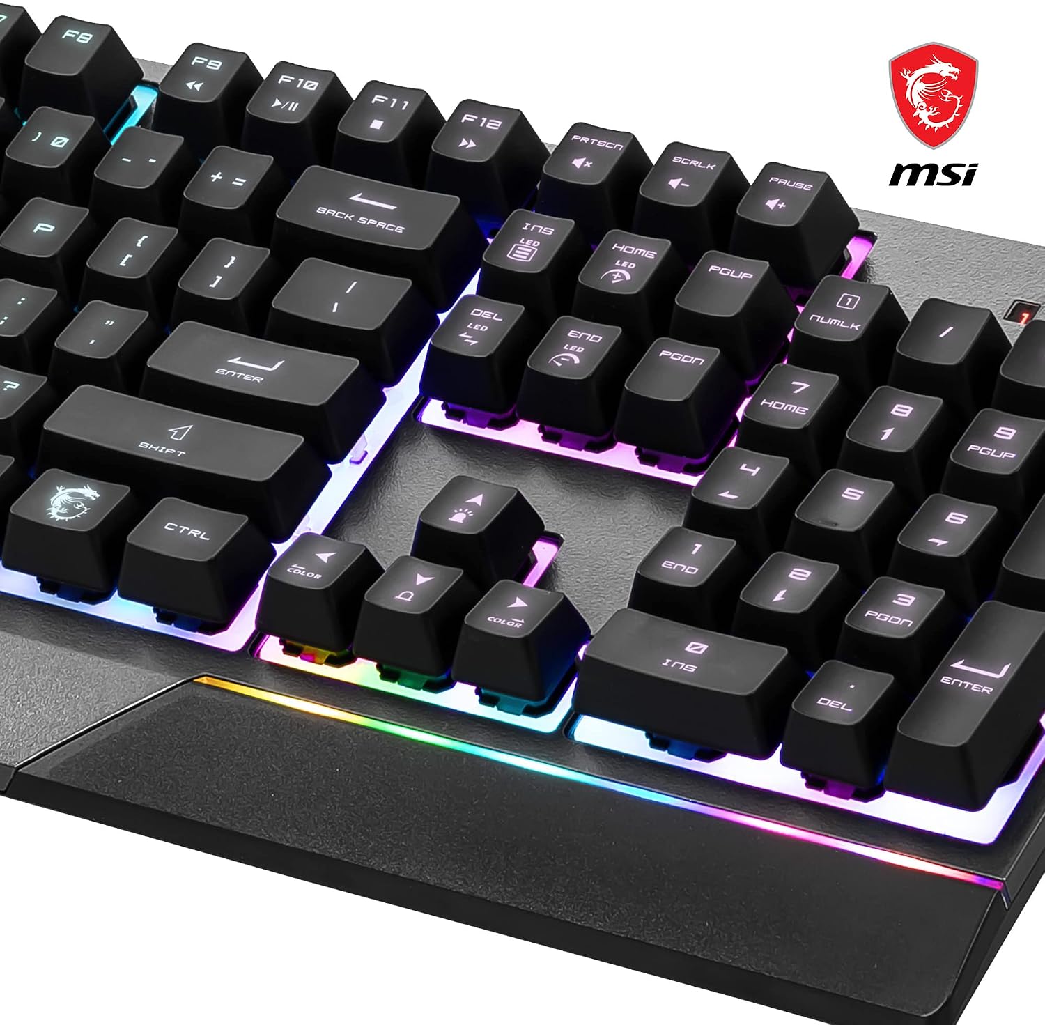 Thumbnail 2 de MSI Vigor GK30 Gaming Keyboard (UK layout) with RGB Mystic Light