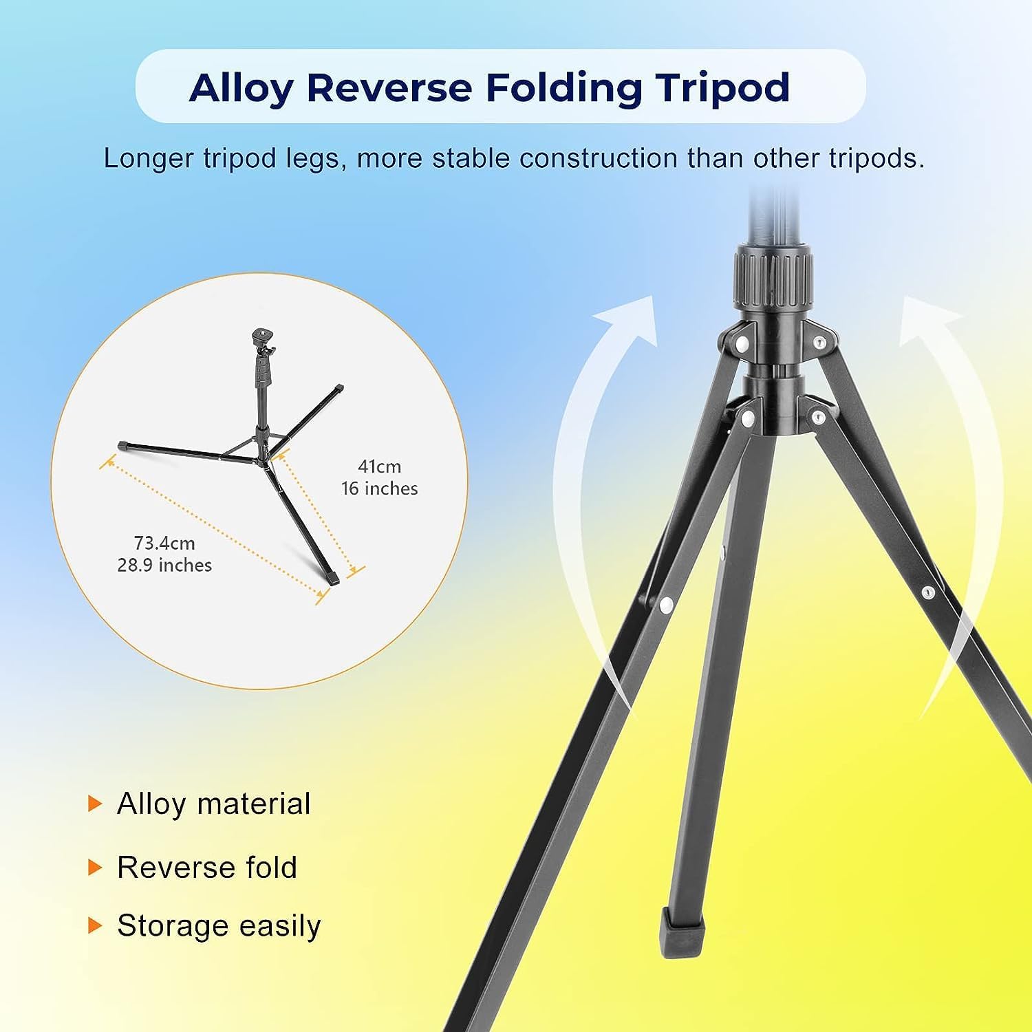 Thumbnail 3 de Aureday 14'' Selfie Ring Light with 62'' Tripod Stand and Phone Holder