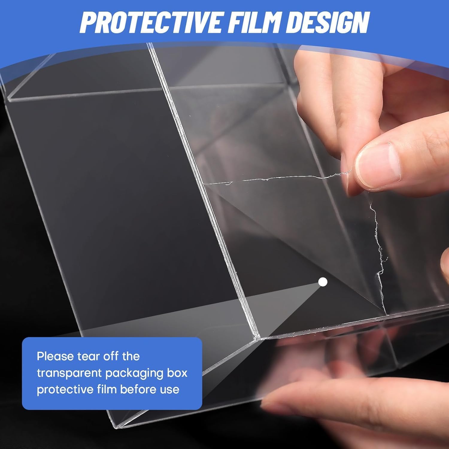 Thumbnail 3 de 10 Pack Clear PKMN ETB Protector Case for Elite Trainer Boxes