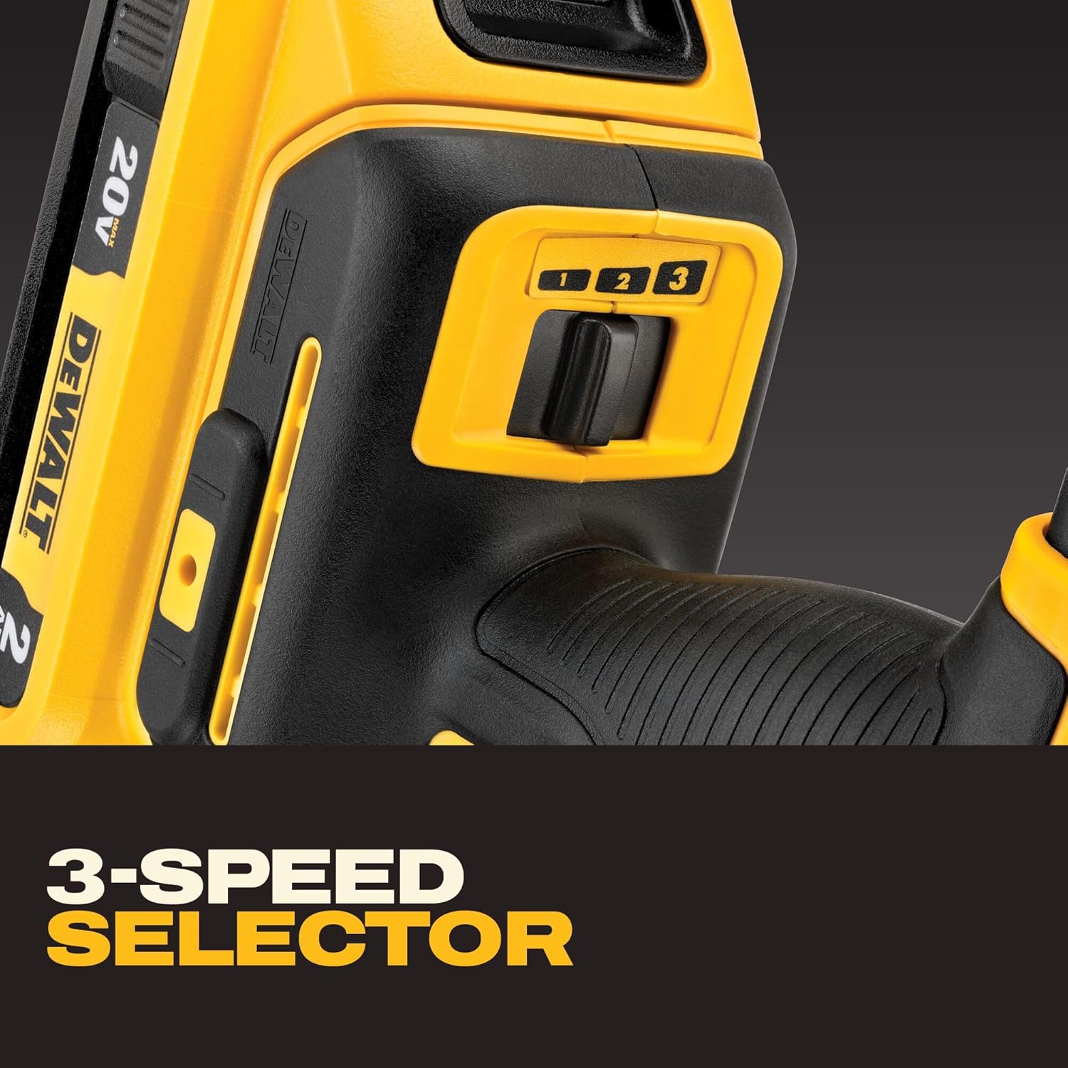 Thumbnail 4 de DEWALT 20V MAX XR Oscillating Multi-Tool Kit (DCS356D1) with Quick Blade Change, 3-Speed, Included Battery and Charger