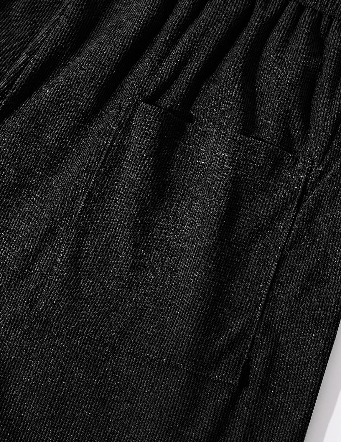 Thumbnail 6 de TARAINYA Corduroy kurze Shorts für Herren aus Baumwoll-Mix mit Kordelzug und Taschen