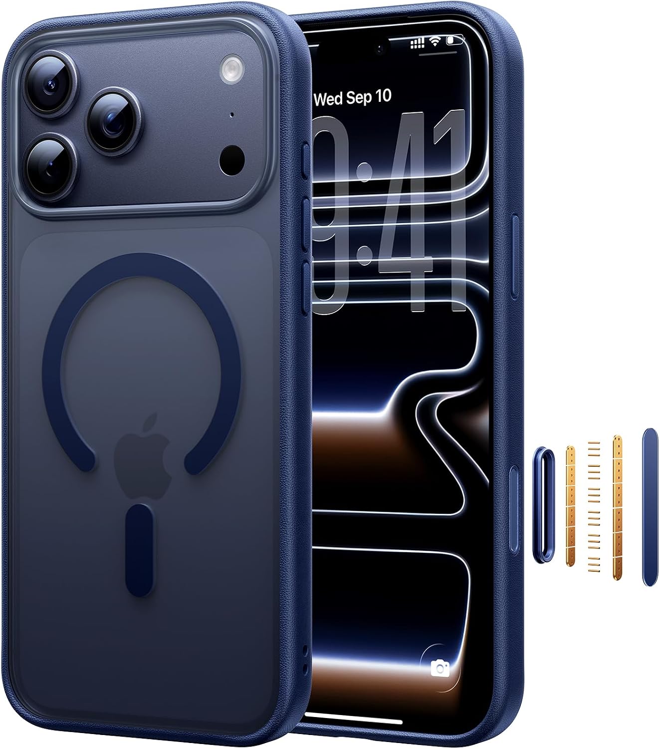Detalle de Peerock Magnetic Shockproof iPhone 17 Pro Max Case 6.9"