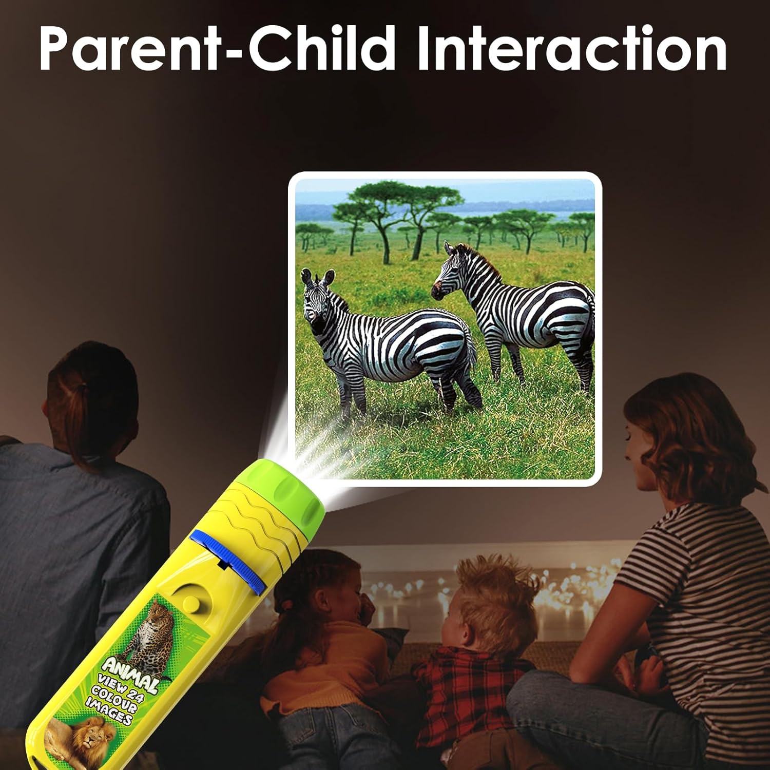Thumbnail 2 de Pup Go Animal Torch and Projector for Kids (Ages 3–7) with 24 Images & 3 Discs