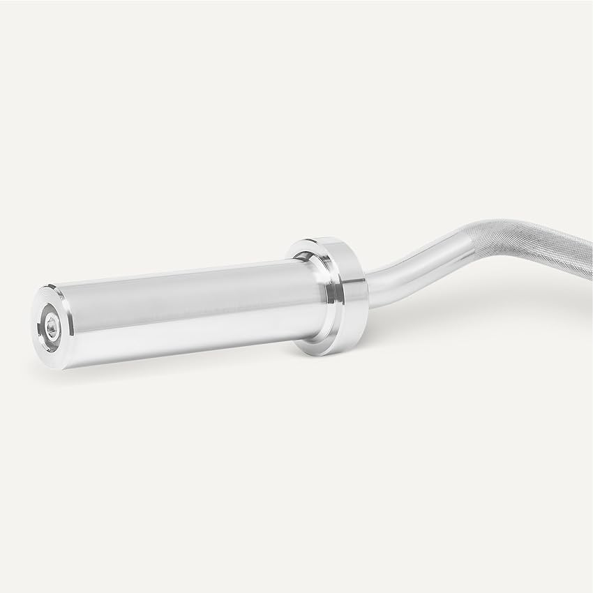 Thumbnail 2 de Amazon Basics Barra Olímpica curl 119,4cm cromada