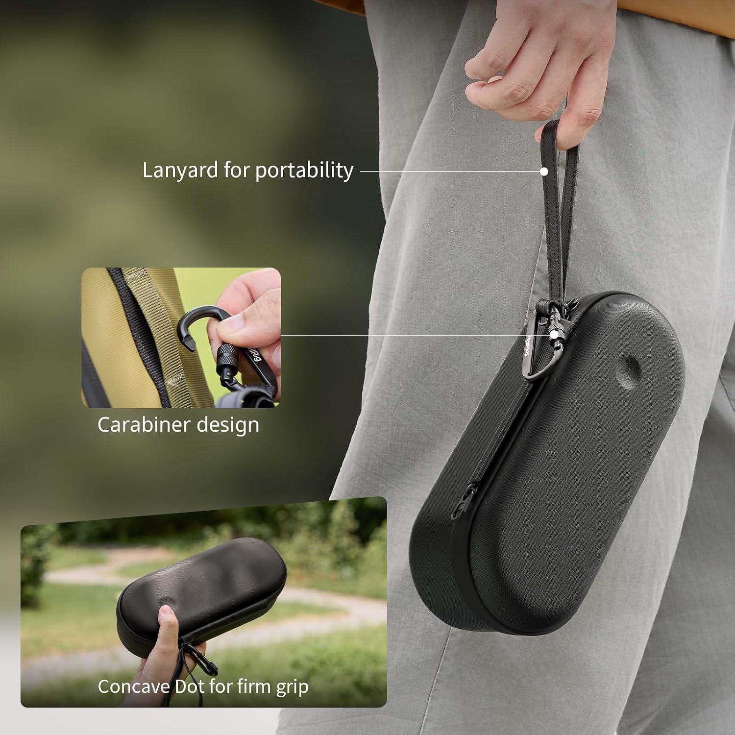 Thumbnail 5 de SMALLRIG 6642 opbergtas voor DJI Osmo Pocket 4P, waterdicht en met vakken