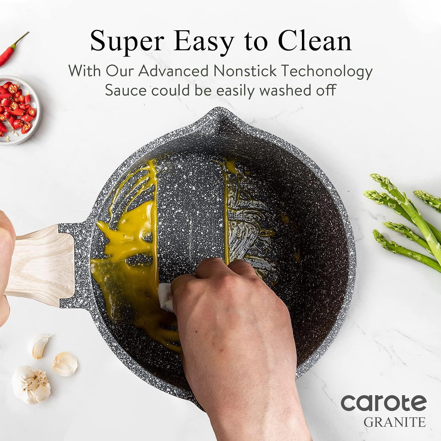 Detalle 2 de Carote Sauce Pan Set 1.5Qt nonstick