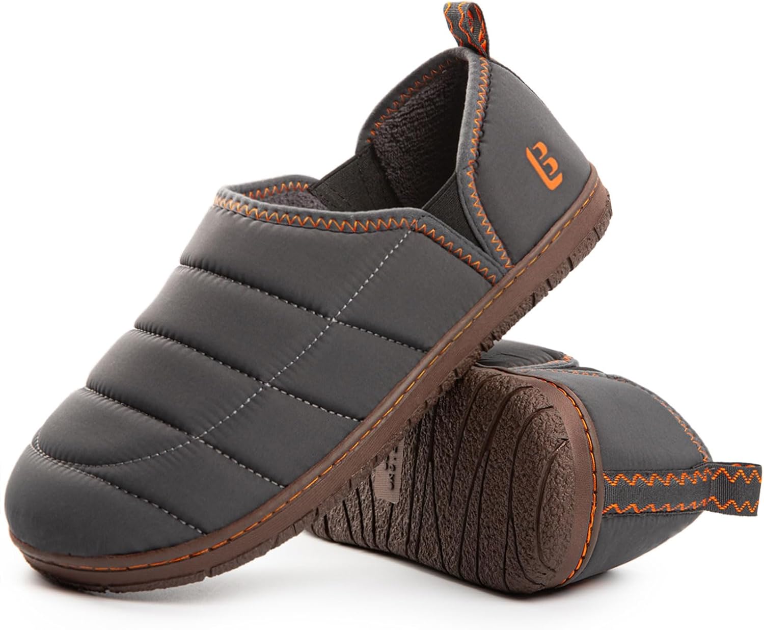 Detalle de LongBay Men's Outdoor Slippers Memory Foam