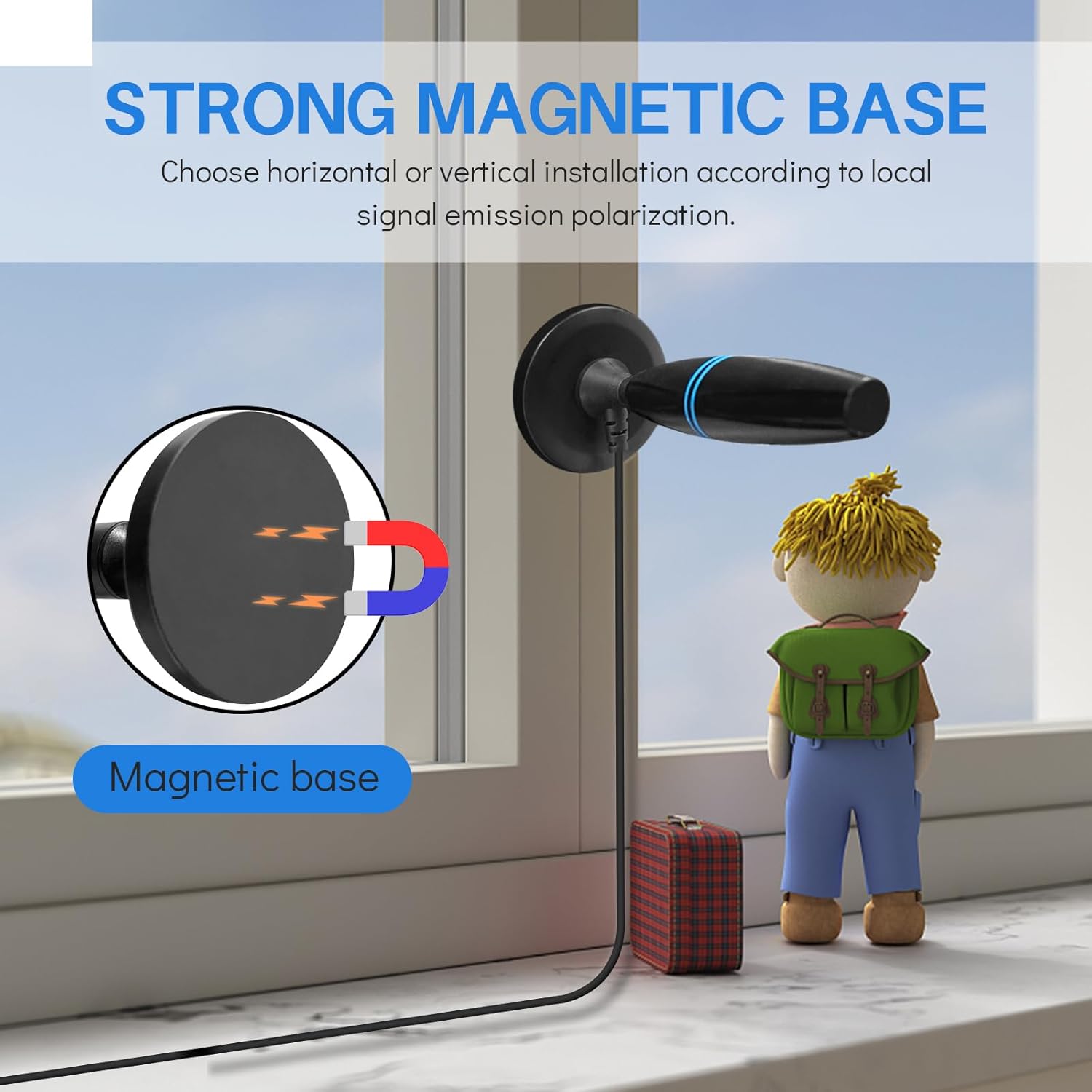 Thumbnail 5 de CNMTCCO Indoor TV Aerial 250‑mile range