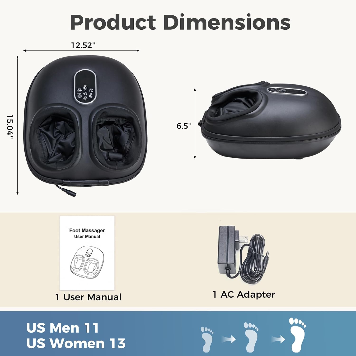 Thumbnail 6 de DUMOS Foot Massager with Heat