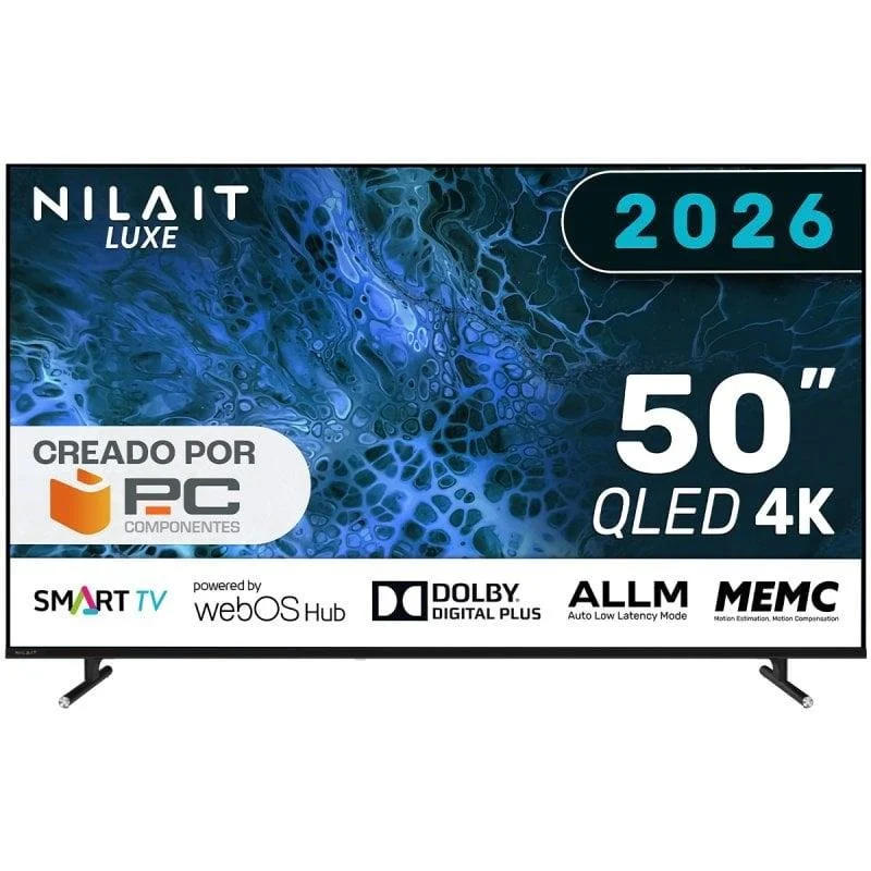 Detalle de Nilait Luxe 50UD8004SWOS QLED 4K Smart TV