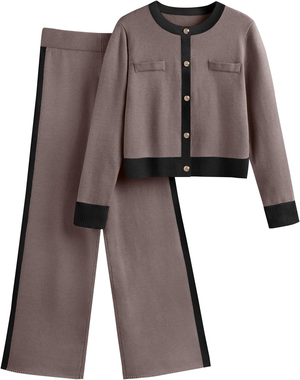Detalle 2 de LILLUSORY Women's Sweater Set Viscose Blend