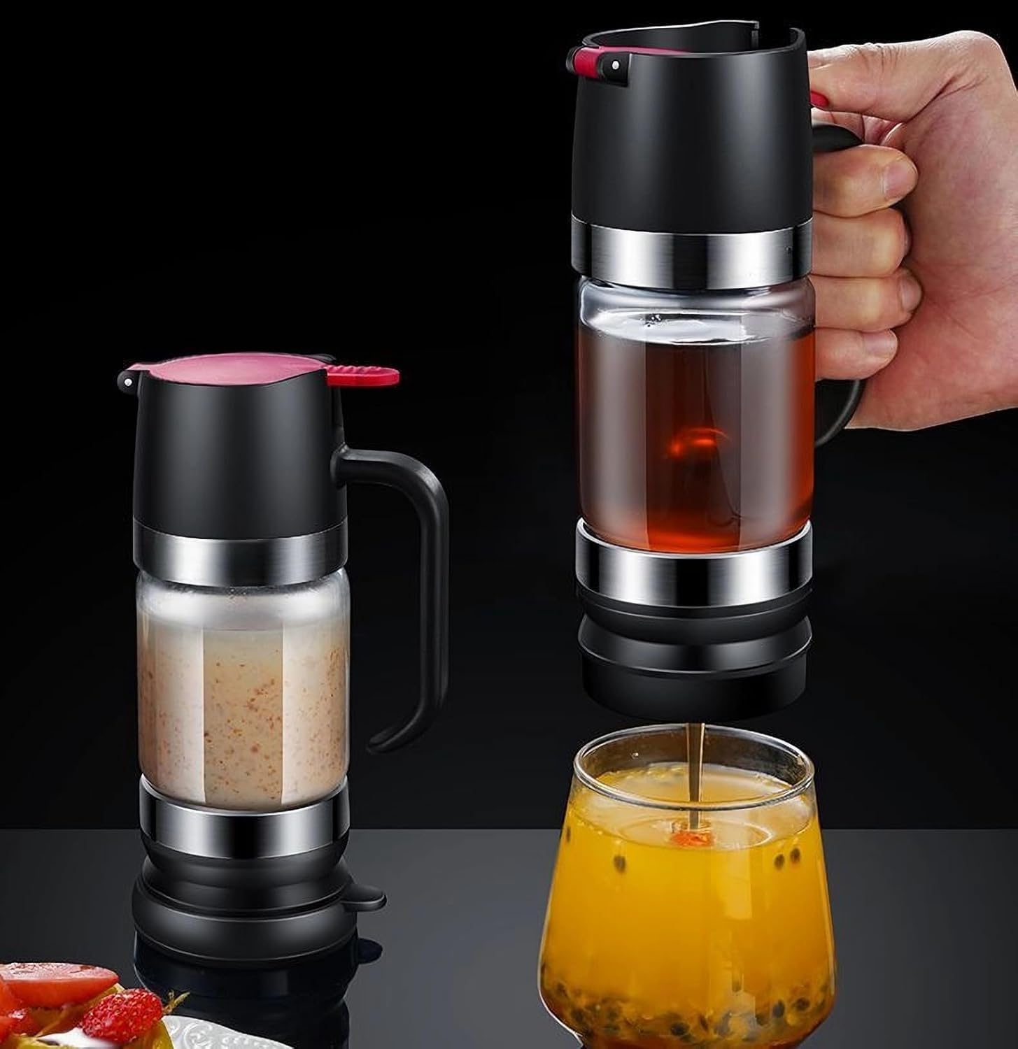 Thumbnail 1 de Syzplnwy distributeur de miel en verre 9 oz