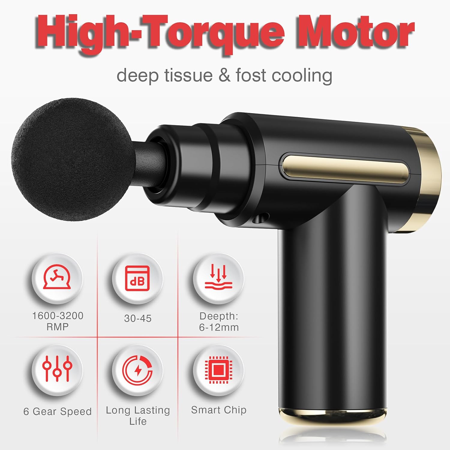 Thumbnail 2 de cotsoco Mini Massage Gun 1800mAh