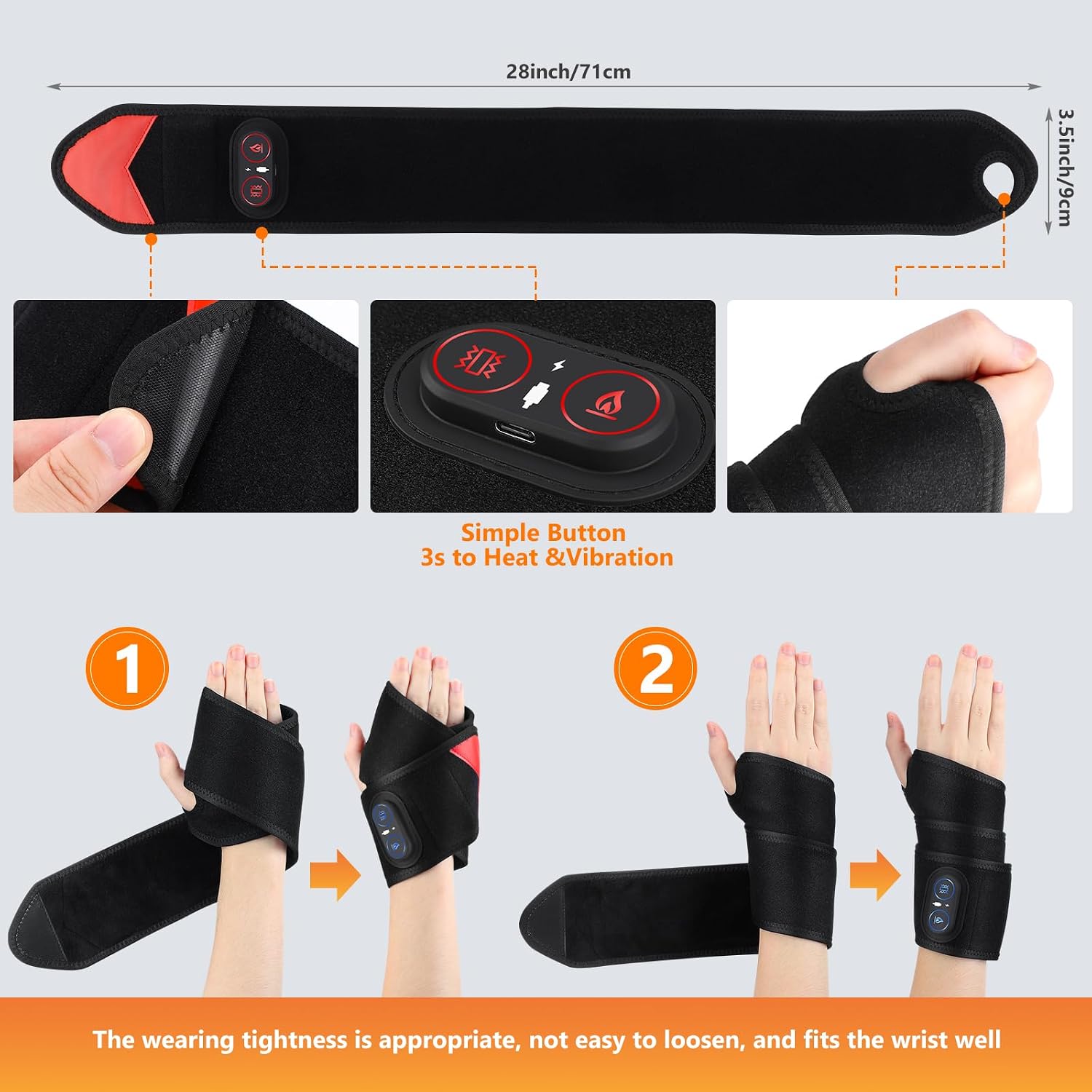 Thumbnail 6 de Wrist Heating Pad with Cordless Design