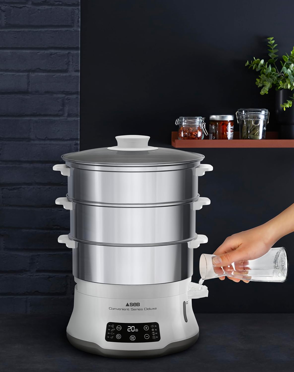 Thumbnail 3 de Tefal VC502D Dampfgarer Deluxe