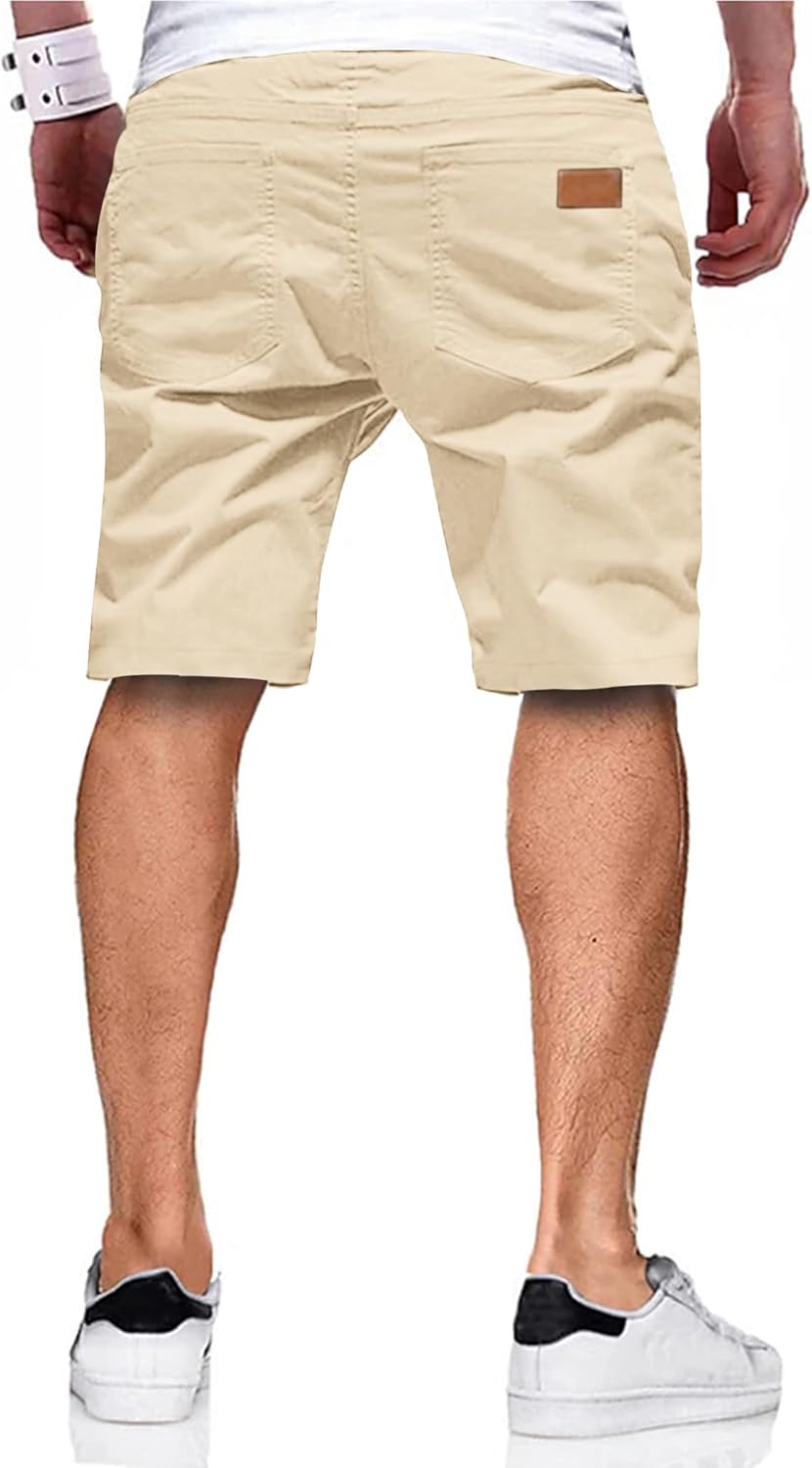 Thumbnail 1 de TARAINYA Kurze Hosen Herren – Baumwolle Casual Shorts mit Tunnelzug und Taschen