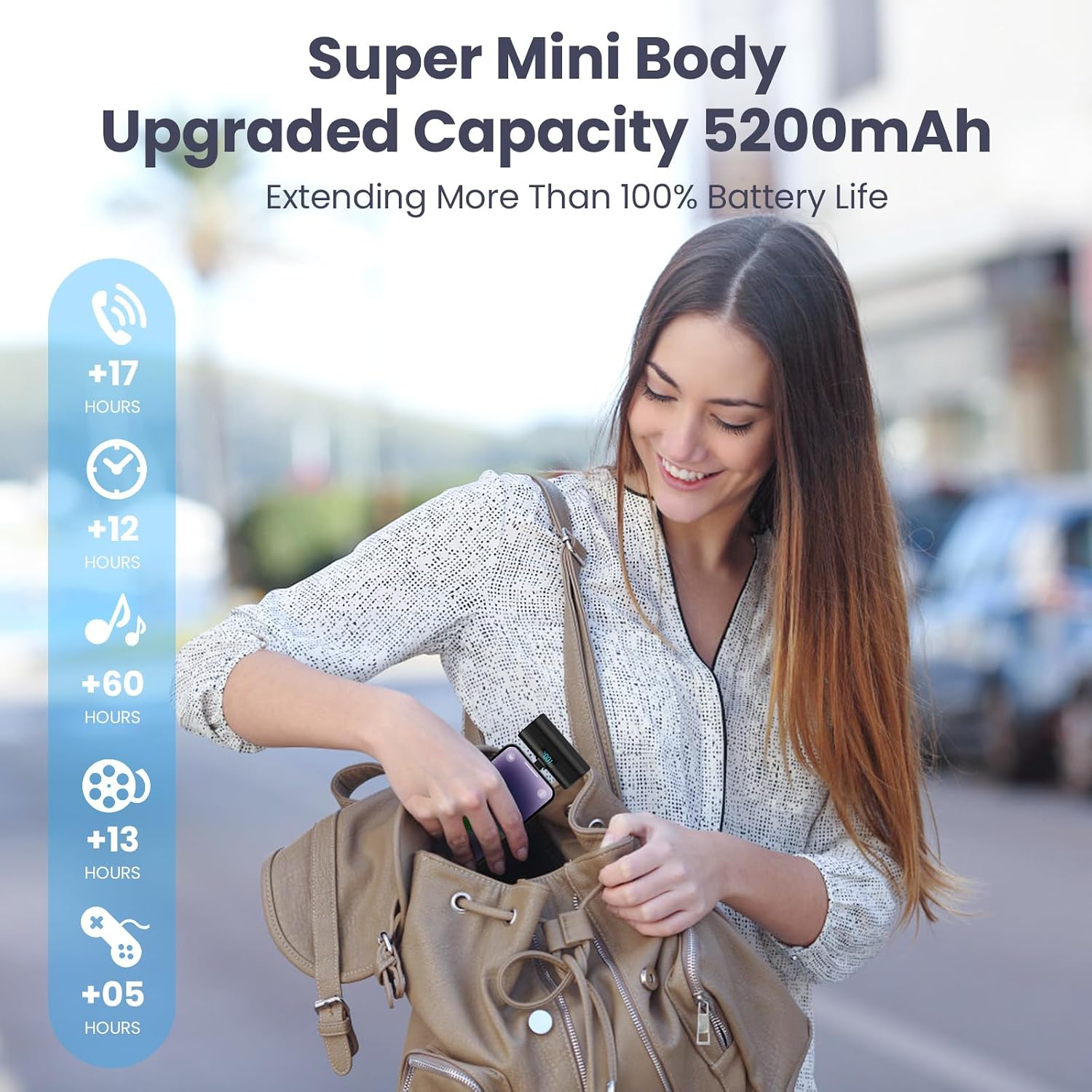 Thumbnail 3 de Mini Power Bank 5200mAh PD 20W for iPhone