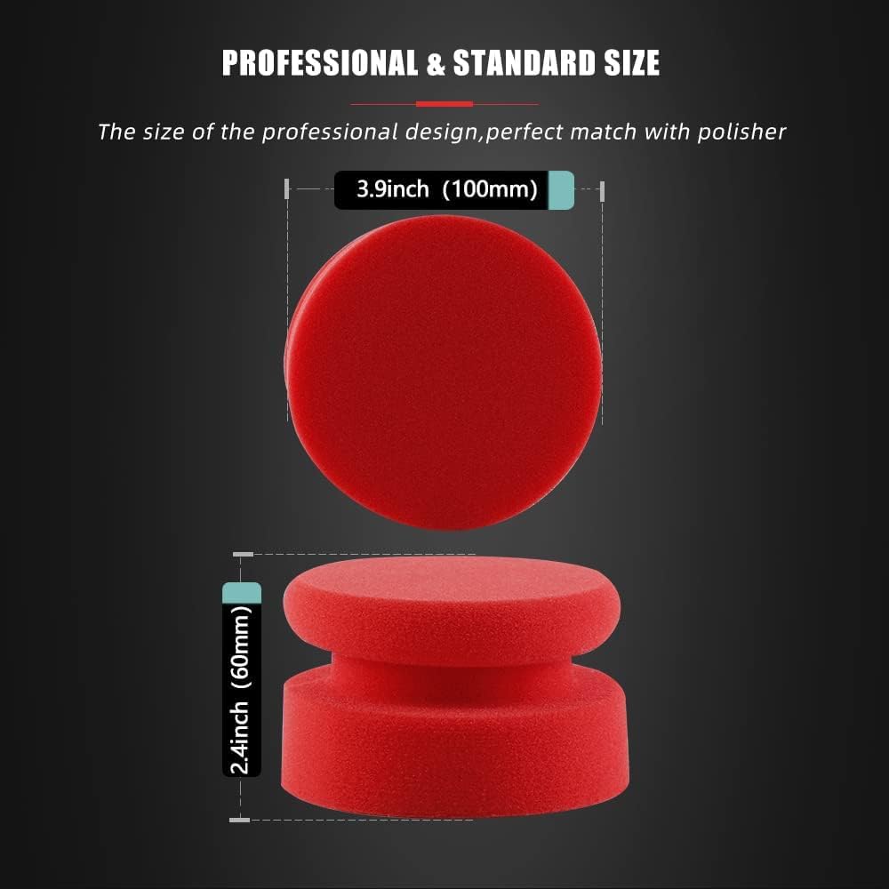 Thumbnail 5 de SPTA Tamponi applicatori in schiuma 6 pezzi per lucidatura 🎧