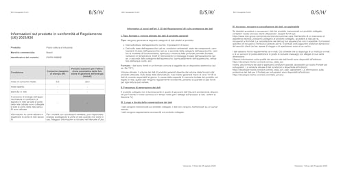 Thumbnail 11 de Bosch PWP61RBB5E Serie 4: Piano cottura a induzione 60 cm con Combizone