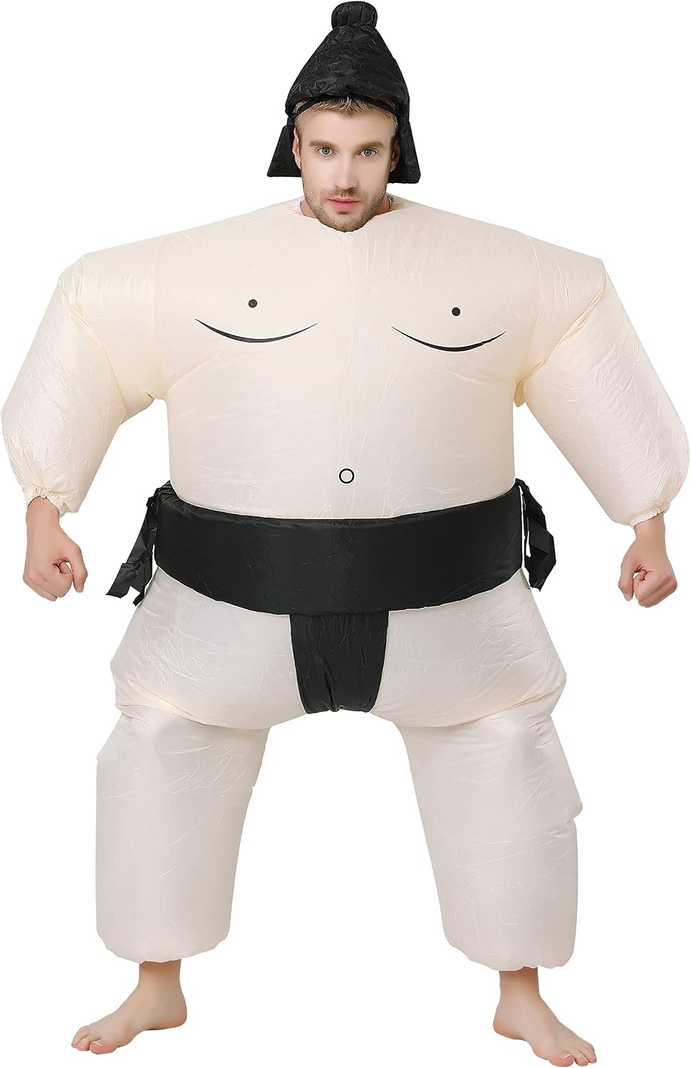 Detalle de FXICH Sumo Wrestler Costume Inflatable Adults – Aufblasbares Kostüm für Halloween und Karneval