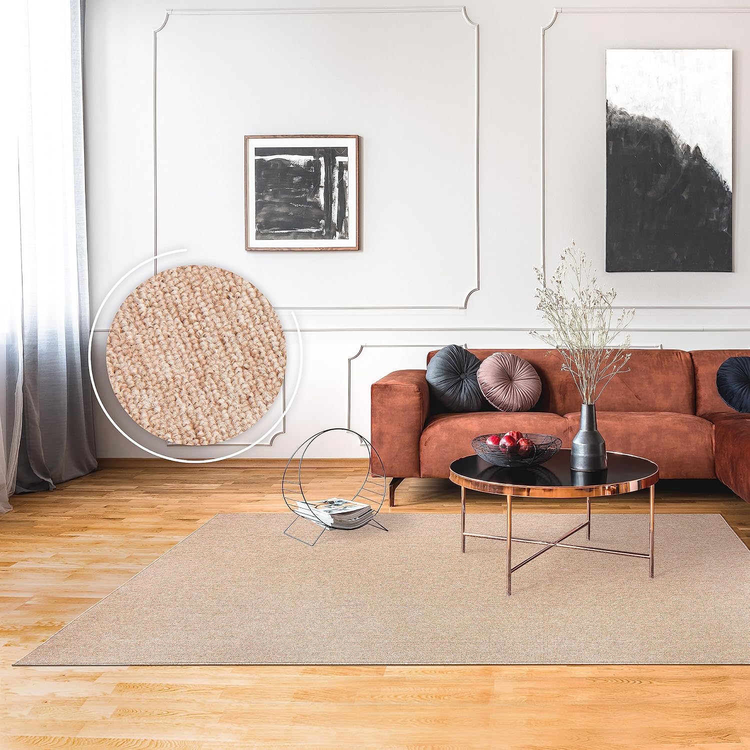 Thumbnail 6 de Paco Home Tapis salon 120x160 cm
