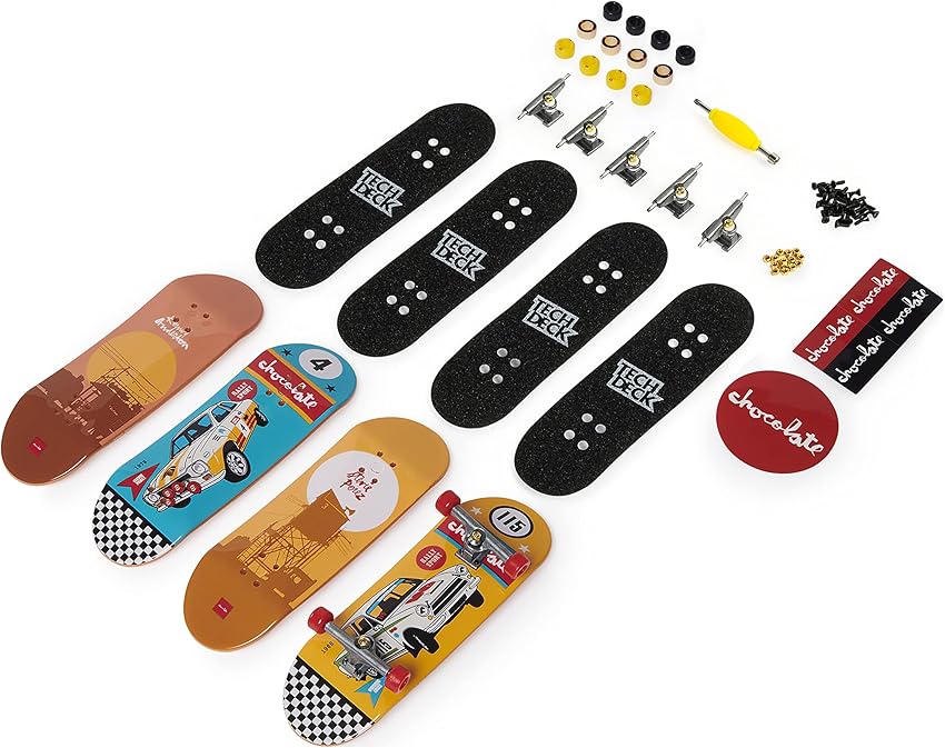 Thumbnail 5 de Tech Deck Finger Skate Pack 4, 96 mm