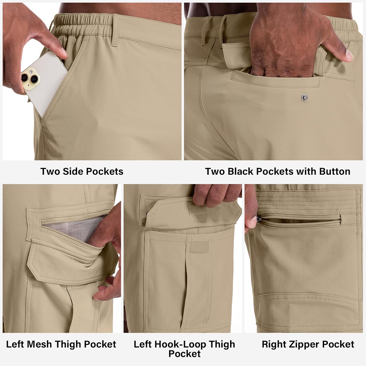 Thumbnail 5 de Jessie Kidden Men's Outdoor Shorts
