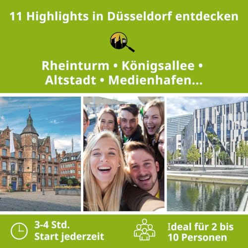 Thumbnail 3 de Stadtspiel Schnitzeljagd Düsseldorf Altstadt – Entdeckertour