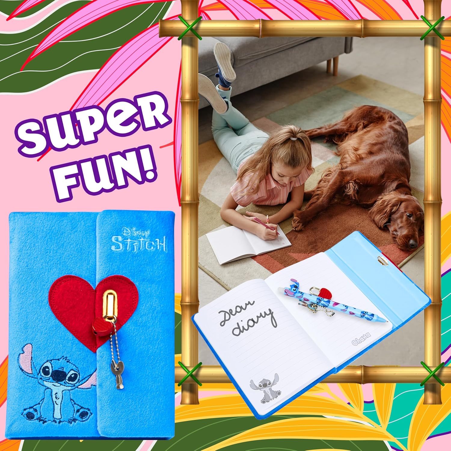 Thumbnail 4 de Disney Stitch A5 Secret Diary with Pen 📓