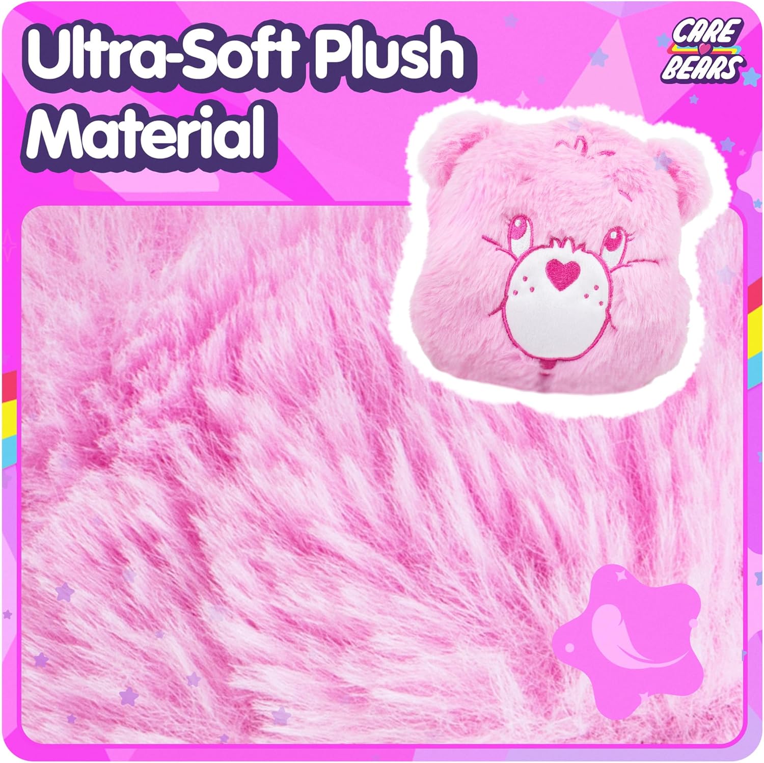 Thumbnail 3 de Care Bears Cheer Bear Heatable Plush (microwavable & chillable) – weighted comfort toy for soothing warmth