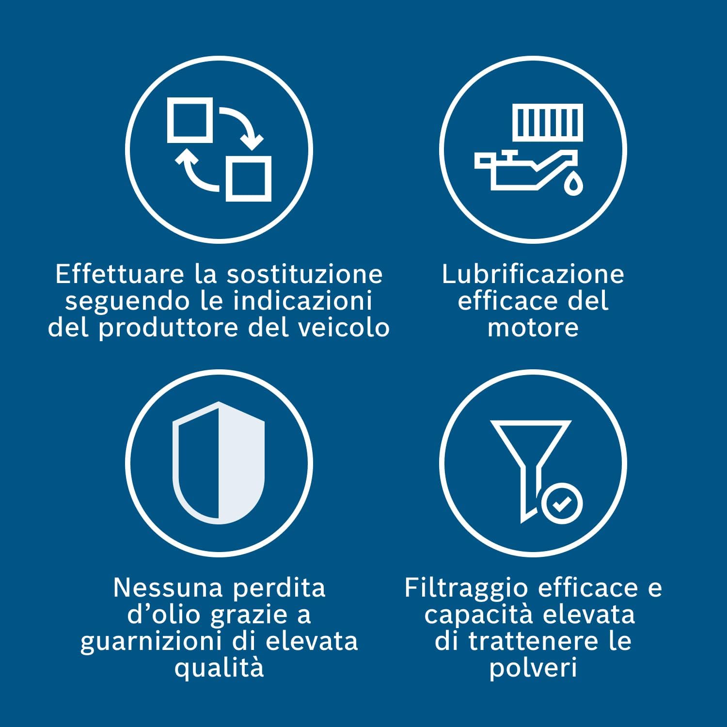 Thumbnail 3 de Bosch filtro olio per auto P7023: protegge l’olio motore e supporta una lubrificazione costante