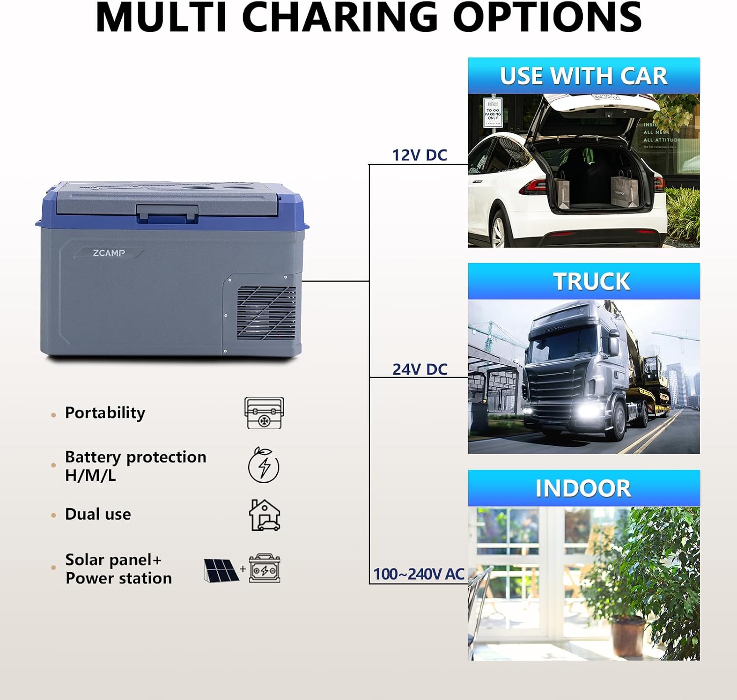 Thumbnail 6 de zcamp GE30 28.7L Portable Car Refrigerator