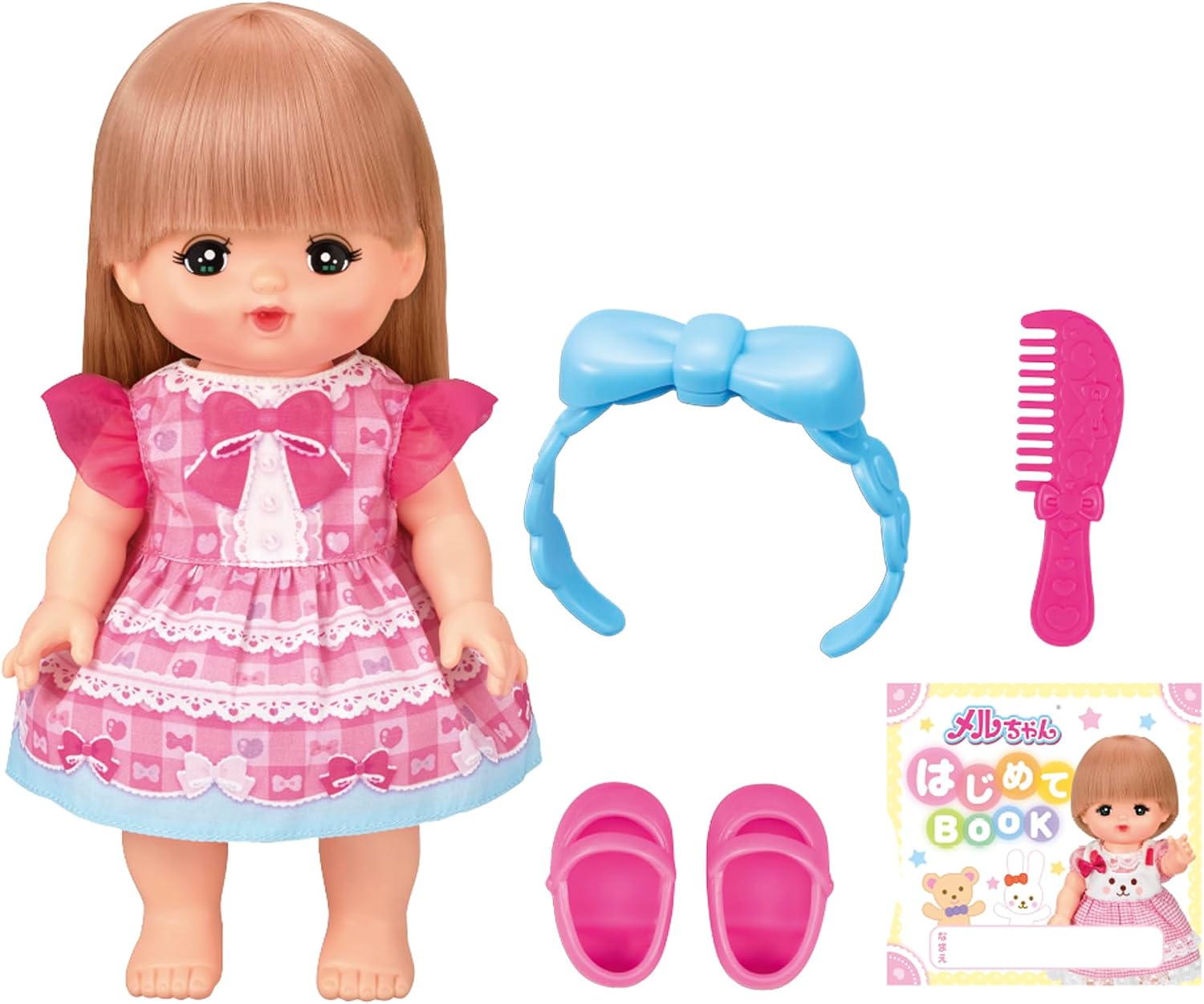 Detalle de パイロット メルちゃん おしゃれヘアメルちゃん お人形セット ロングヘア・ヘアアレンジ 3歳以上