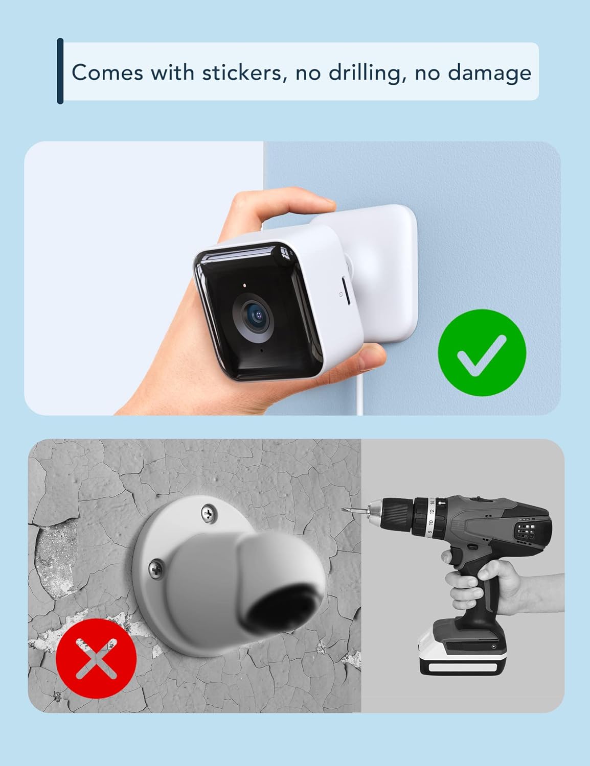 Detalle 2 de GNCC Indoor Camera 2K 2-pack security camera