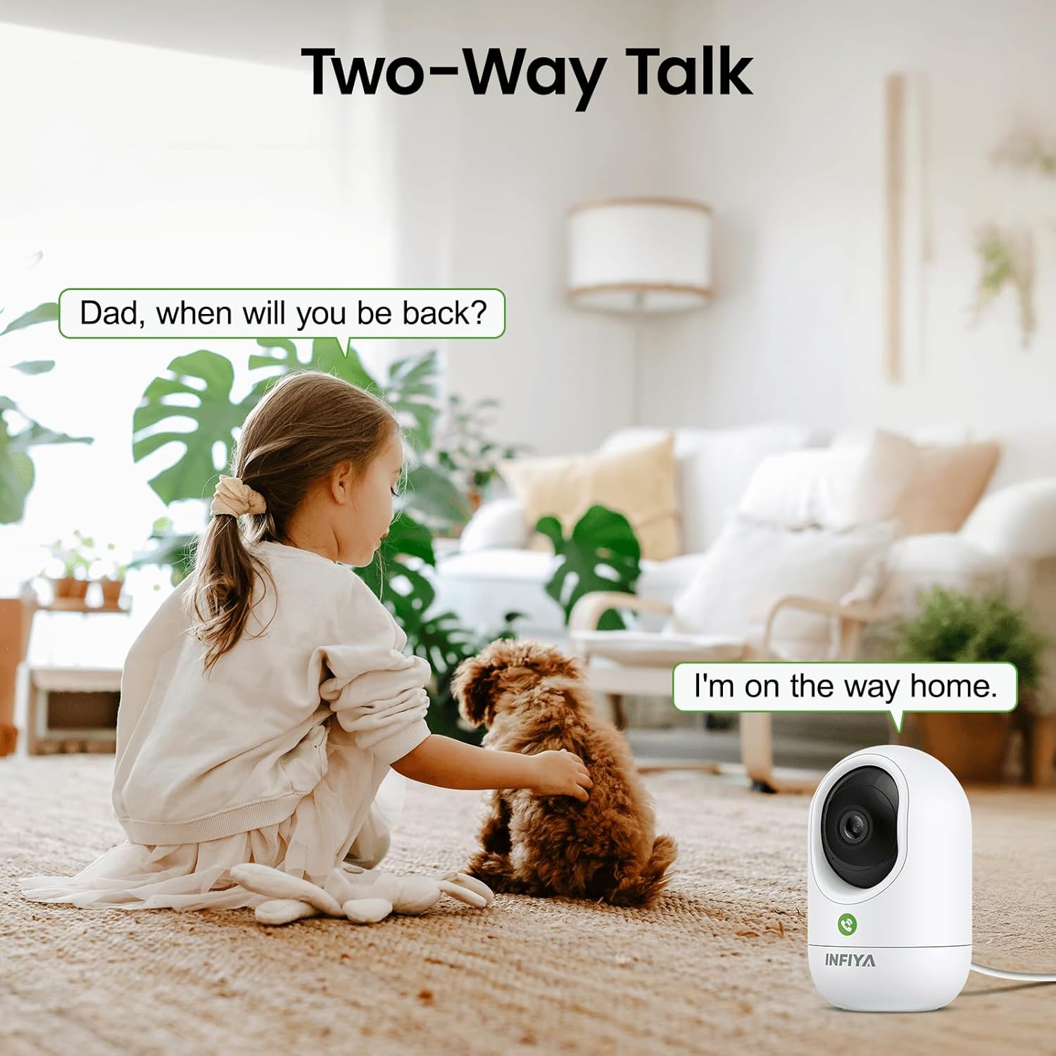Thumbnail 4 de INFIYA K7 2P 2K pet camera with night vision