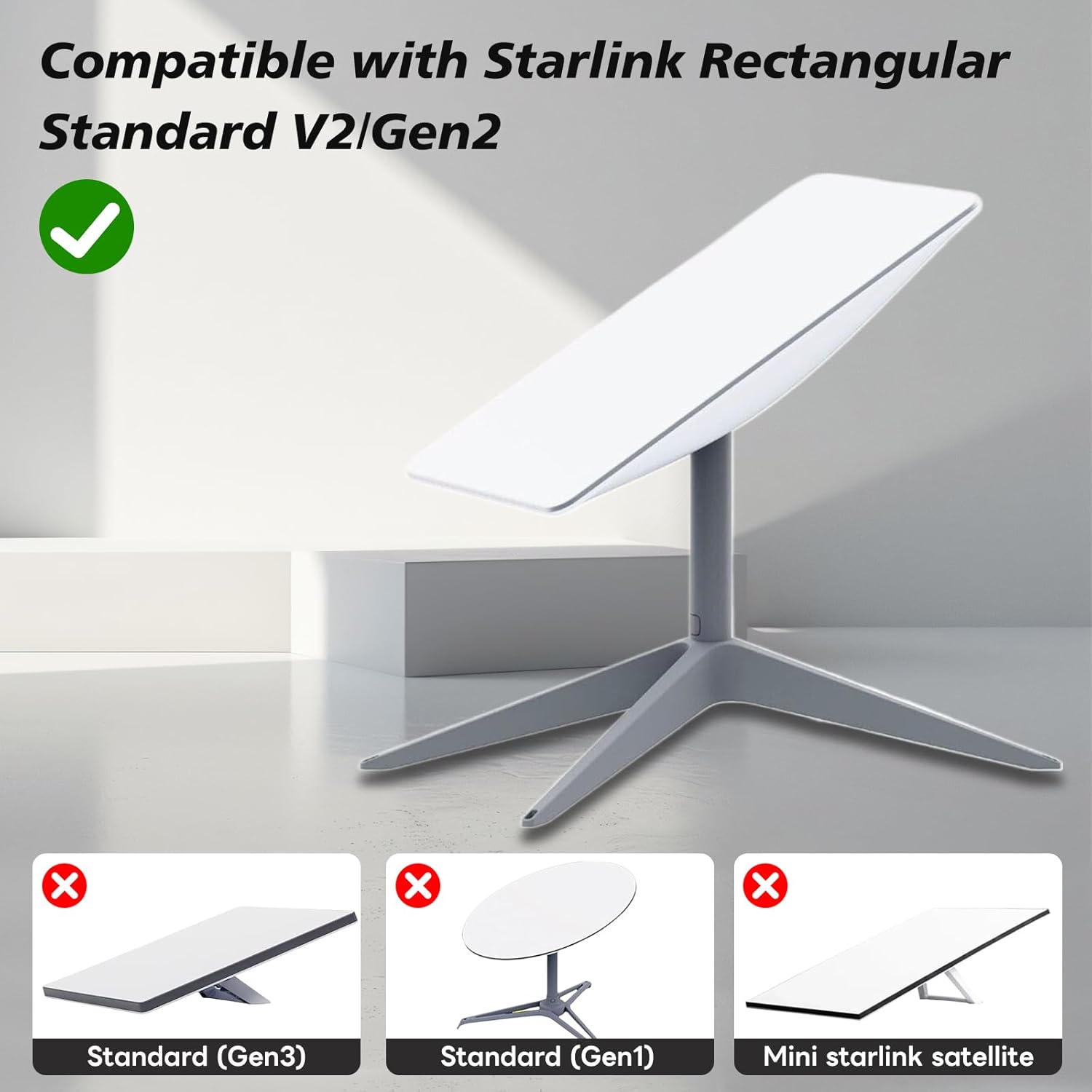Thumbnail 1 de BOOBRIE Starlink Ethernet Adapter V2 1M for Starlink Gen 2 – 1Gbps Gigabit Wired Connection