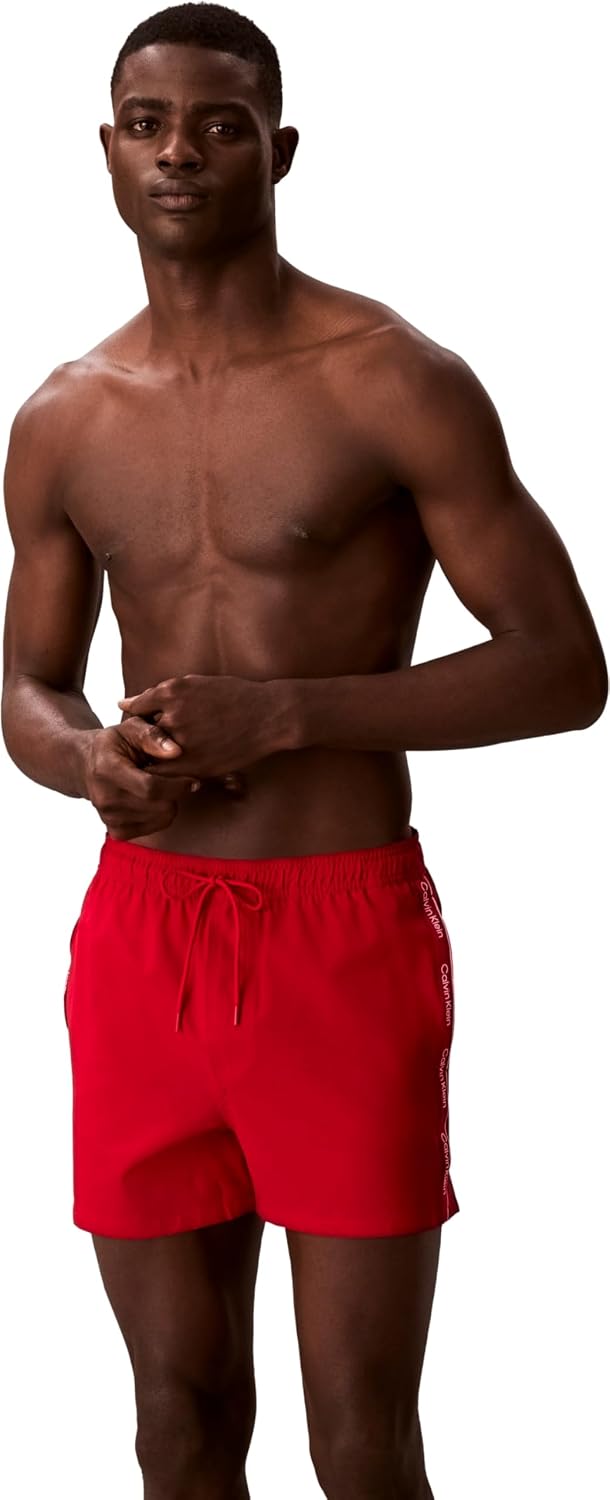 Detalle 2 de Calvin Klein Men’s Short Drawstring Lv00n61039 Swim Bottoms