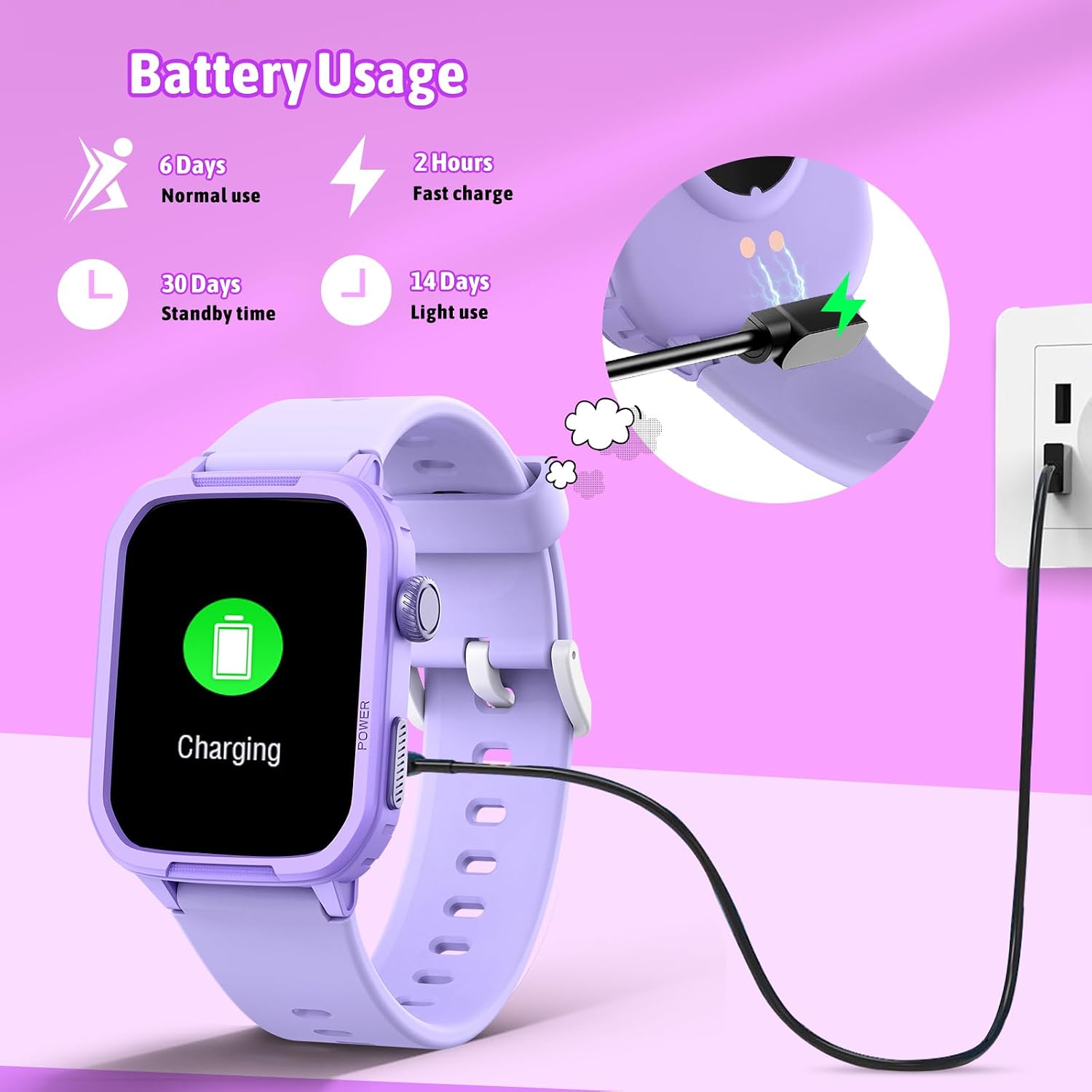 Thumbnail 8 de JOYELE Reloj Inteligente para Niños ⏰ con 19 Deportes