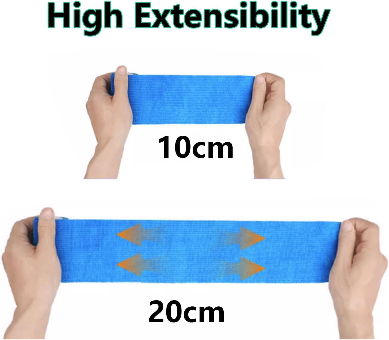 Thumbnail 2 de ANAMPION selbsthaftende Bandage (12 Rollen) 5 cm x 4,5 m – Vlies-Klebeband für Mensch & Tier