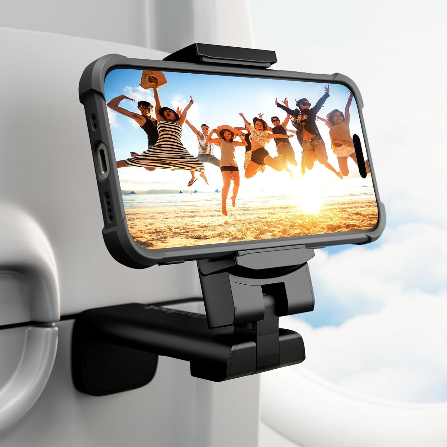 Detalle de Klearlook Universal Airplane Phone Holder 360°
