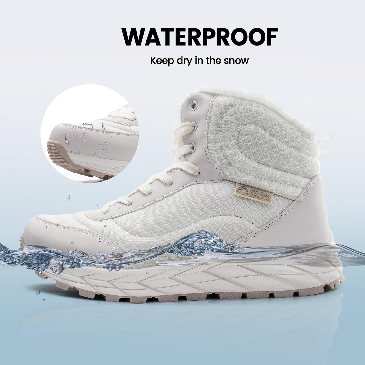 Thumbnail 2 de CC-Los Women's Waterproof Winter Walk Boots | Lightweight Hiking Snow Warm Boot