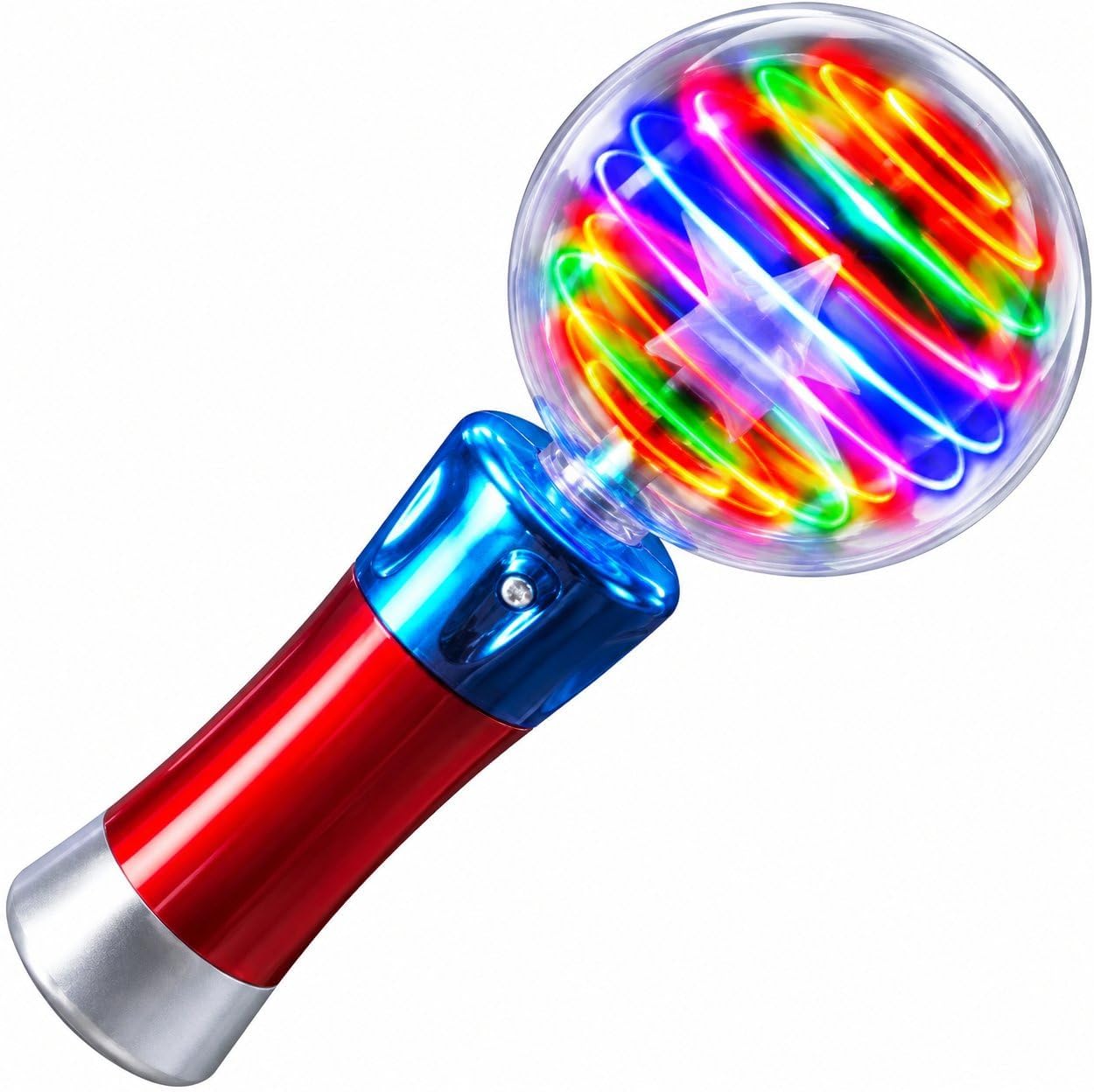 ArtCreativity Spinning Light Up Toy Wand 7.5