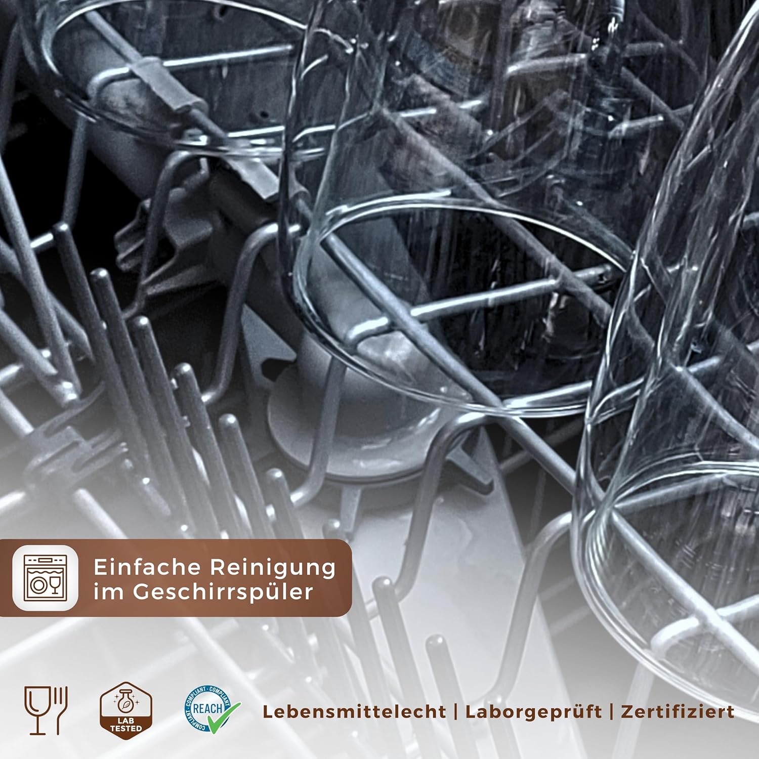 Thumbnail 4 de LAPRESO® Latte Macchiato Gläser doppelwandig (6er-Set, 350 ml) aus Borosilikatglas – Thermo-Cup Design