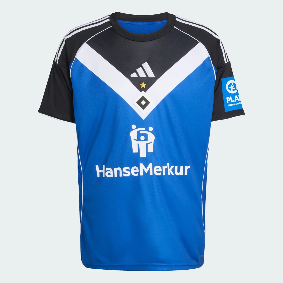Detalle 2 de Camiseta Hamburg SV de Adidas – azul