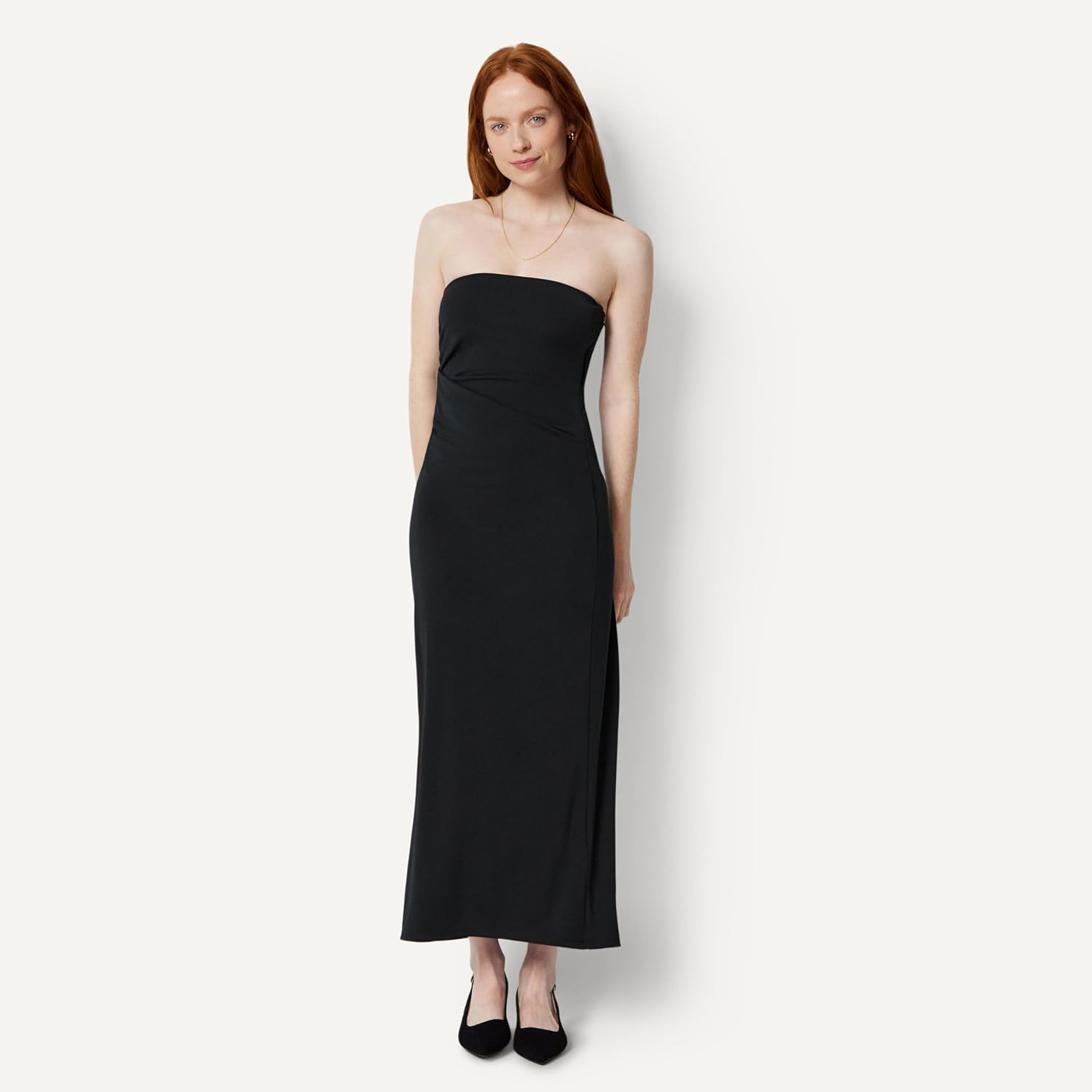 Thumbnail 4 de Amazon Essentials Women's Slim-Fit Matte Jersey Strapless Maxi Dress
