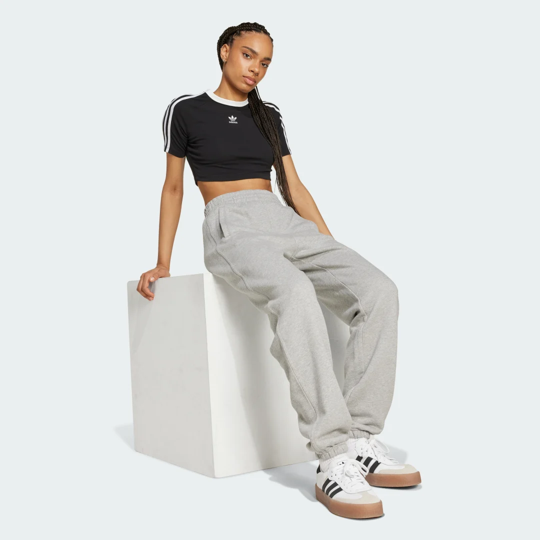 Thumbnail 2 de Adidas Pantalón Essentials French Terry Gris