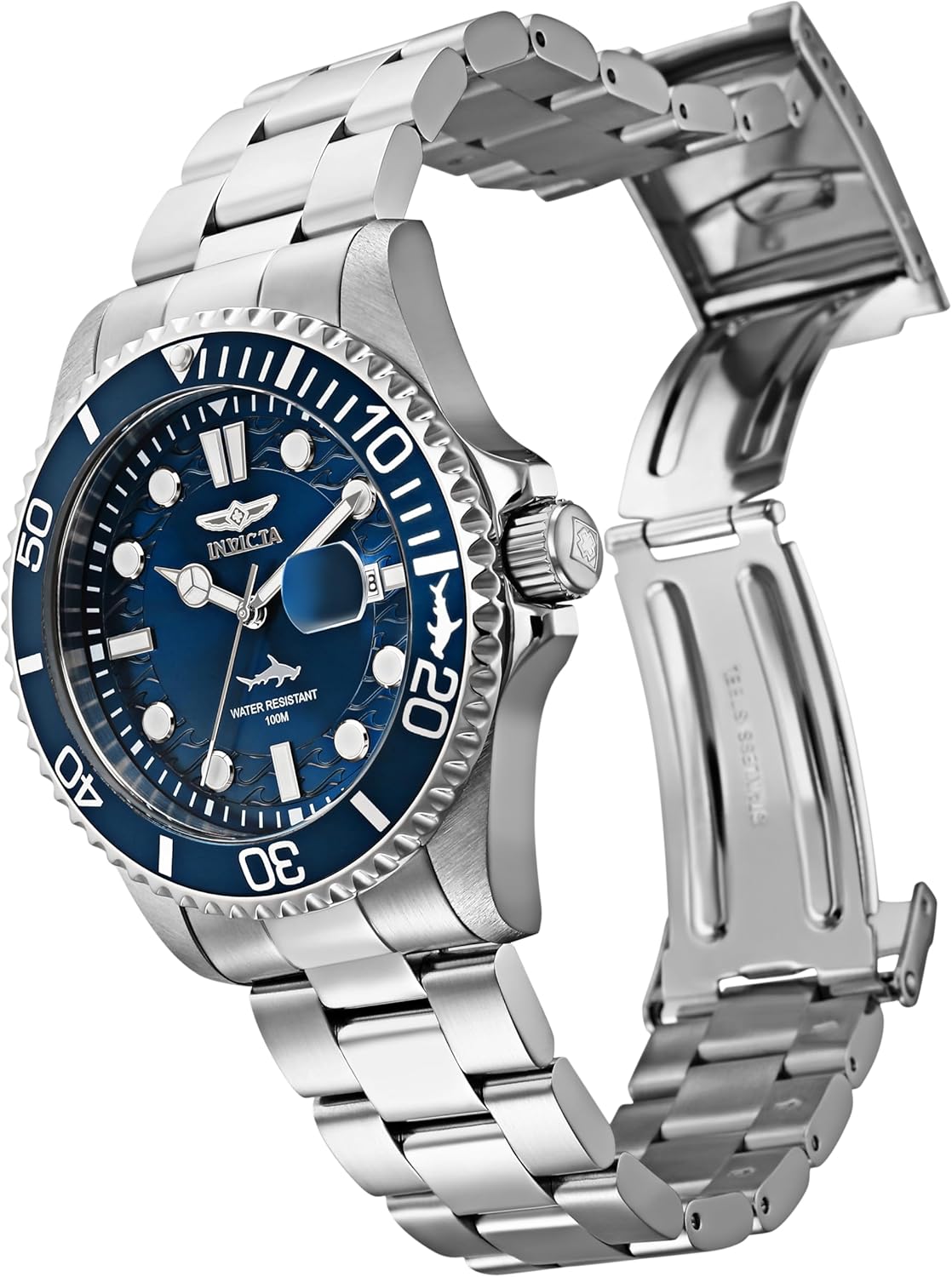 Thumbnail 1 de Invicta Pro Diver Edelstahl Herren Quarzuhrwerk – 43 mm