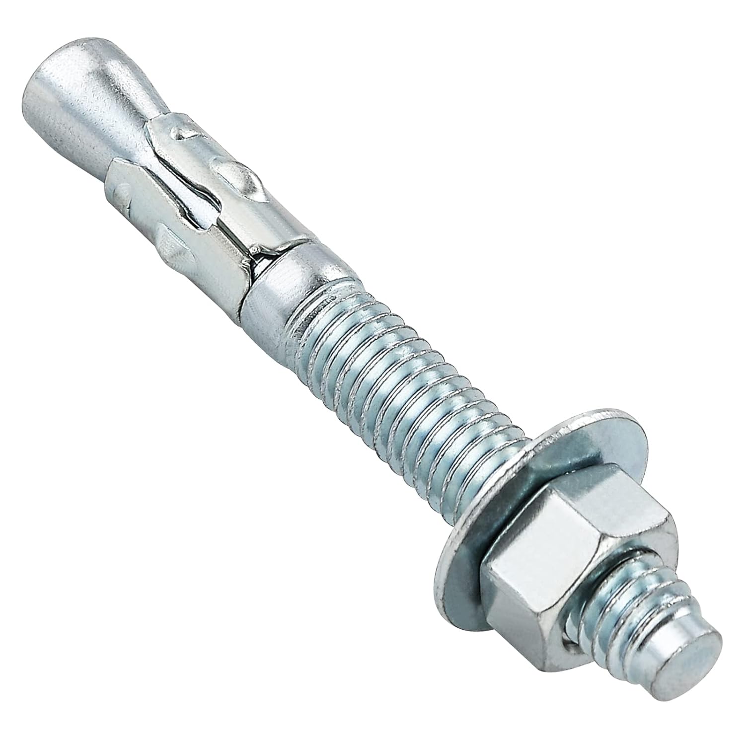 Detalle de Wensilon 1/2*2-3/4 Concrete Wedge Anchors, Zinc-Plated, 30-Pack