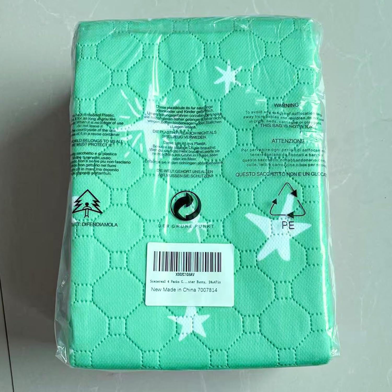 Thumbnail 6 de Scenereal 4 Pack Guinea Pig Cage Liner: Washable, Waterproof and Non-Slip