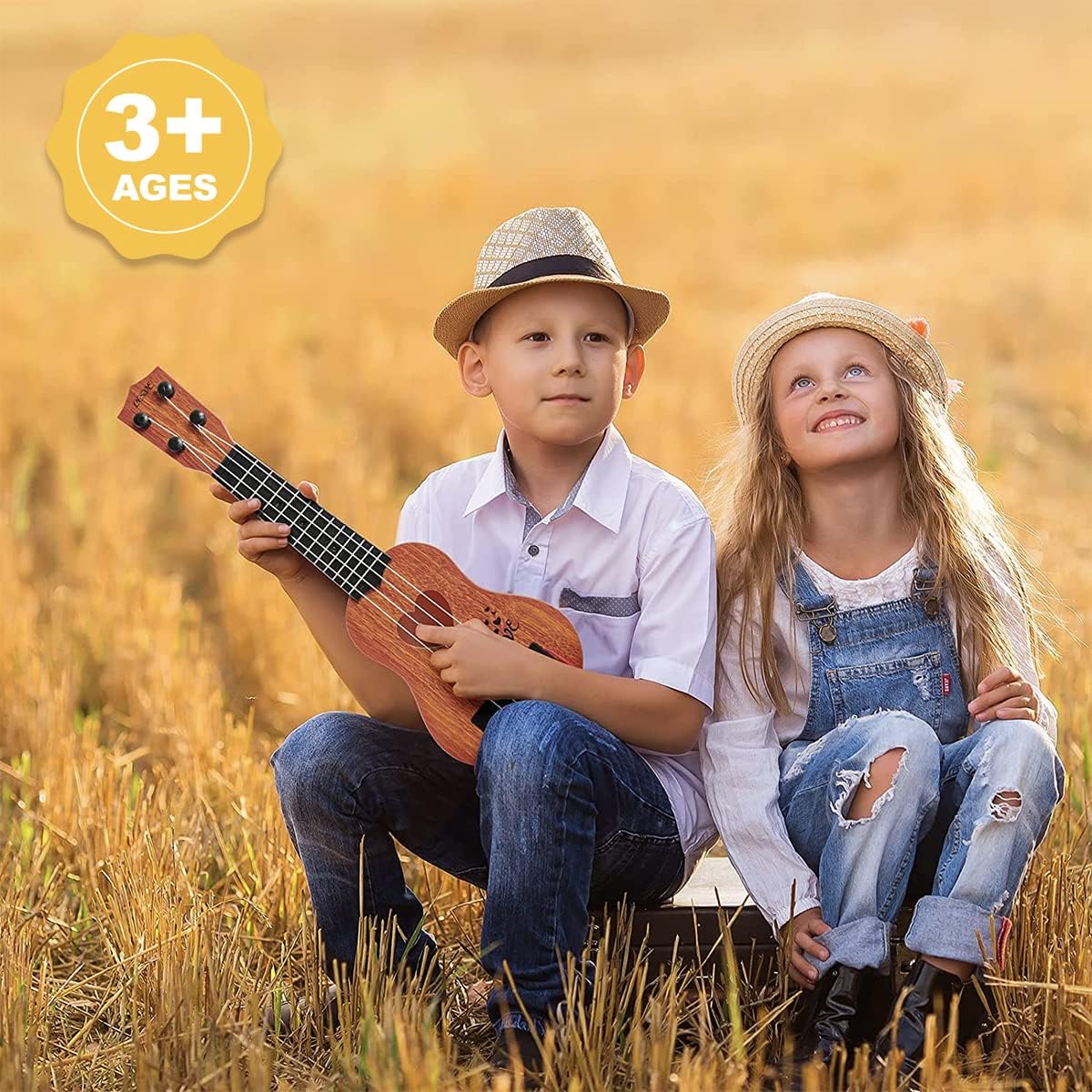 Thumbnail 5 de TODARRUN Kids Toy Ukulele with 4 Strings 🎸
